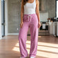 📢🎉50%Rabatt!!!🛍️✨Freizeit-Hose mit hoher Taille und weitem Bein für Damen
