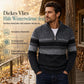 📢🎉50%Rabatt!!!🛍️✨Herren Winter Strickjacke mit Kapuze, kariert, mit Fleecefutter, dicker Mantel mit langen Ärmeln