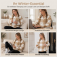 📢🎉50%Rabatt!!!🛍️✨Weite karierte Patchwork-Sherpa-Jacke für Damen
