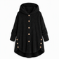 📢🎉50%Rabatt!!!🛍️✨Damen Winter Einfarbiger asymmetrischer Knopf Plüsch Fleece Mantel