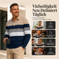📢🎉50%Rabatt!!!🛍️✨Klassischesfarbblockiertes Streifentop für Herren