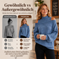 📢🎉50%Rabatt!!!🛍️✨Damen Pullover mit kühler Schulter und Mock-Neck