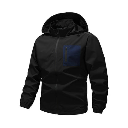 📢🎉50%Rabatt!!!🛍️✨Herren Outdoor Windjacke mit abnehmbarer Kapuze