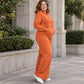📢🎉50%Rabatt!!!🛍️✨Freizeit-Lockeres 2-Teiligem Loungewear-Set für Damen