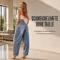 📢🎉50%Rabatt!!!🛍️✨Damen Retro Jeans mit hoher Taille und geschwungenem Bein