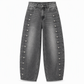 📢🎉50%Rabatt!!!🛍️✨Damen Retro Jeans mit hoher Taille und geschwungenem Bein