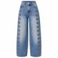 📢🎉50%Rabatt!!!🛍️✨Damen Retro Jeans mit hoher Taille und geschwungenem Bein