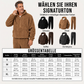 📢🎉50%Rabatt!!!🛍️✨Kuscheliges kabelgestricktes Kapuzen-Set für Herren im Winter
