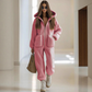 📢🎉50%Rabatt!!!🛍️✨Warmer Damen-Overall mit Kapuze, Reißverschluss und Taschen