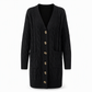 📢🎉50%Rabatt!!!🛍️✨Langer, einreihiger gestrickter Damen-Cardigan – legere Oberbekleidung für Herbst und Winter
