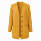 📢🎉50%Rabatt!!!🛍️✨Langer, einreihiger gestrickter Damen-Cardigan – legere Oberbekleidung für Herbst und Winter
