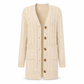 📢🎉50%Rabatt!!!🛍️✨Langer, einreihiger gestrickter Damen-Cardigan – legere Oberbekleidung für Herbst und Winter