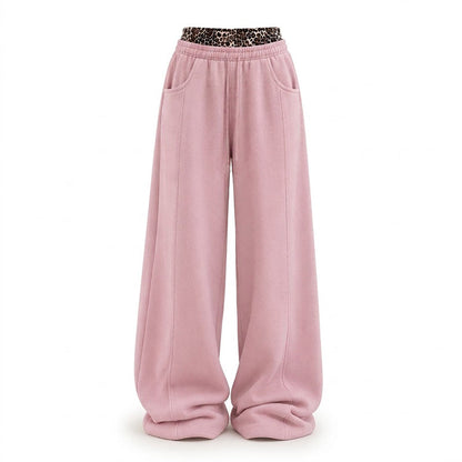 📢🎉50%Rabatt!!!🛍️✨Freizeit-Jogginghose für Damen mit Leopardenmuster-Patchwork