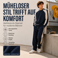 📢🎉50%Rabatt!!!🛍️✨Herren Sweatshirt mit Farbblock-Design und lockerer Passform