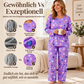 📢🎉50%Rabatt!!!🛍️✨Damen Schlafanzug-Set mit Herzprint und Langarm