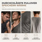 📢🎉50%Rabatt!!!🛍️✨Freizeit-Sweatshirt für Herren, schmal geschnitten, Rundhalsausschnitt, langärmelig