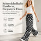 📢🎉50%Rabatt!!!🛍️✨Freizeit-Hosen für Damen mit Gepunkteter Muster und Weitem Bein