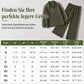 📢🎉50%Rabatt!!!🛍️✨Damen Rippstrick Zweiteiler Freizeitanzug mit Viertelreißverschluss-Pullover und weitem Bein mit Leopardenmuster Akzent-Paneelen