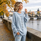 📢🎉50%Rabatt!!!🛍️✨Damen eleganter Rundstrickzopf Pullover