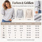 📢🎉50%Rabatt!!!🛍️✨Damen Freizeit Pullover mit Fledermausärmeln