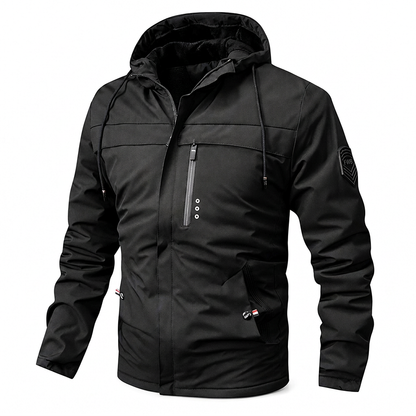 📢🎉50%Rabatt!!!🛍️✨Herren amerikanisch-retro Mantel mit Plüschfutter, lockere Passform für Frühling und Herbst