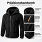 📢🎉50%Rabatt!!!🛍️✨ Heravziehbare Herren-Sherpa-Kapuzenjacke mit Strukturmuster und Reißverschluss