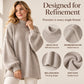 📢🎉50%Rabatt!!!🛍️✨Damen Strickpullover mit lockerem Schnitt und Krägen