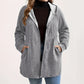 📢🎉50%Rabatt!!!🛍️✨Jacke mit Kapuze in lockerer Passform und strukturiertem Gewebe