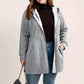 📢🎉50%Rabatt!!!🛍️✨Jacke mit Kapuze in lockerer Passform und strukturiertem Gewebe