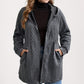 📢🎉50%Rabatt!!!🛍️✨Jacke mit Kapuze in lockerer Passform und strukturiertem Gewebe