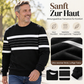 📢🎉50%Rabatt!!!🛍️✨Lässiges Rundhals-Sweatshirt für Herren mit Streifenmuster