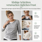 📢🎉50%Rabatt!!!🛍️✨Kunst-Zweiteiliger, geschichteter Strickpullover, lässiges Sweatshirt-Oberteil