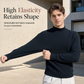 📢🎉50%Rabatt!!!🛍️✨Einfarbiger Herren-Strickpullover mit Stehkragen
