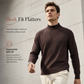 📢🎉50%Rabatt!!!🛍️✨Einfarbiger Herren-Strickpullover mit Stehkragen