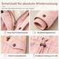 📢🎉50%Rabatt!!!🛍️✨Winterliche wattierte Damenjacke mit Kapuze und Fleecefutter