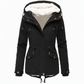 📢🎉50%Rabatt!!!🛍️✨Winterliche wattierte Damenjacke mit Kapuze und Fleecefutter