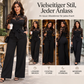 📢🎉50%Rabatt!!!🛍️✨Eleganter Jumpsuit für Damen mit Spitzen-Patchwork und Gürtel