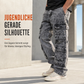📢🎉50%Rabatt!!!🛍️✨Retro gewaschene Cargo-Jeans mit weitem Bein, Y2K High-Street-Denim-Hose mit Taschen