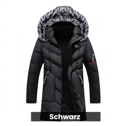 📢🎉50%Rabatt!!!🛍️✨Tolles Geschenk - Warme, lange Kapuzenjacke für Männer für kaltes Wetter