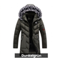 📢🎉50%Rabatt!!!🛍️✨Tolles Geschenk - Warme, lange Kapuzenjacke für Männer für kaltes Wetter