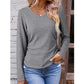 🥳🥳50%Rabatt!!!🛍️✨ Elegantes Damen-Strickoberteil mit V-Ausschnitt
