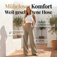 📢🎉50%Rabatt!!!🛍️✨Damen-Casual-Hose mit weitem Bein