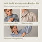 📢🎉50%Rabatt!!!🛍️✨Elegante satinierte Bluse im französischen Stil mit Stehkragen und langen Ballonärmeln für Herbst- und Winterlayer-Looks