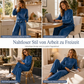 📢🎉50%Rabatt!!!🛍️✨Freizeit-Zweiteiler für Damen: Langarmoberteil und Wide-Leg-Hose, Business-Outfit für Herbst und Winter