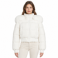 📢🎉50%Rabatt!!!🛍️✨Kurze gepolsterte Winterkapuzenjacke für Damen mit Pelzkragen