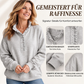 📢🎉50%Rabatt!!!🛍️✨Damen Sweatshirt mit Rüschenkragen und Pullover-Form