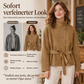 📢🎉50%Rabatt!!!🛍️✨Damenjacke mit Stehkragen und Gürtel – Elegant für jeden Anlass 📦