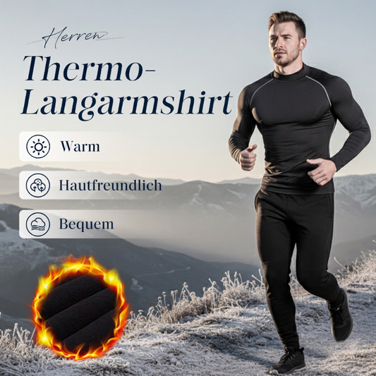 📢🎉50%Rabatt!!!🛍️✨Herren Thermo Kompression Langarmshirt