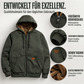 📢🎉50%Rabatt!!!🛍️✨Herren-Freizeit-Winterjacke mit Kapuze und Wärmefunktion
