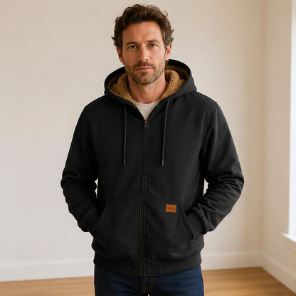 📢🎉50%Rabatt!!!🛍️✨Herren-Freizeit-Winterjacke mit Kapuze und Wärmefunktion